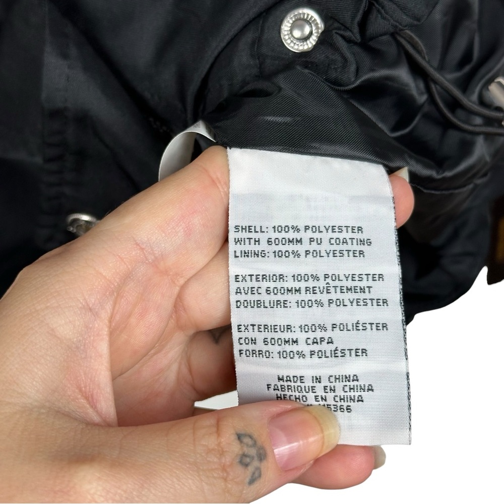 Bella Donna Moda Italiana Hooded Lightweight Full Zip Up Utility Jacket Black - Picture 11 of 13